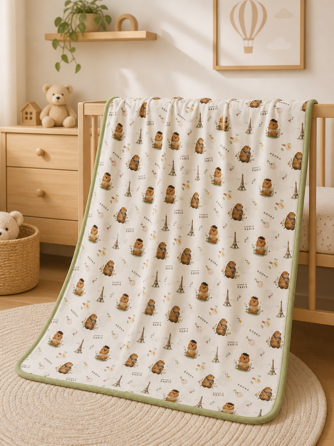 TENCEL™ Double Layer Blanket | SUMMER IN PARIS |TENCEL™Blanket Singapore