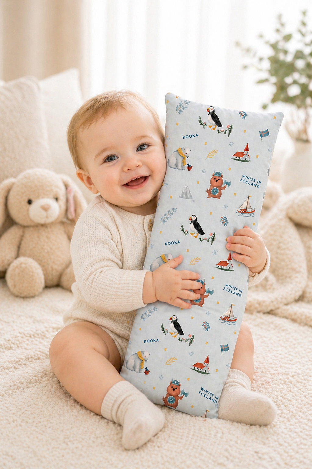BOLSTER SET | WINTER IN ICELAND | TENCEL  BABY SINGAPORE