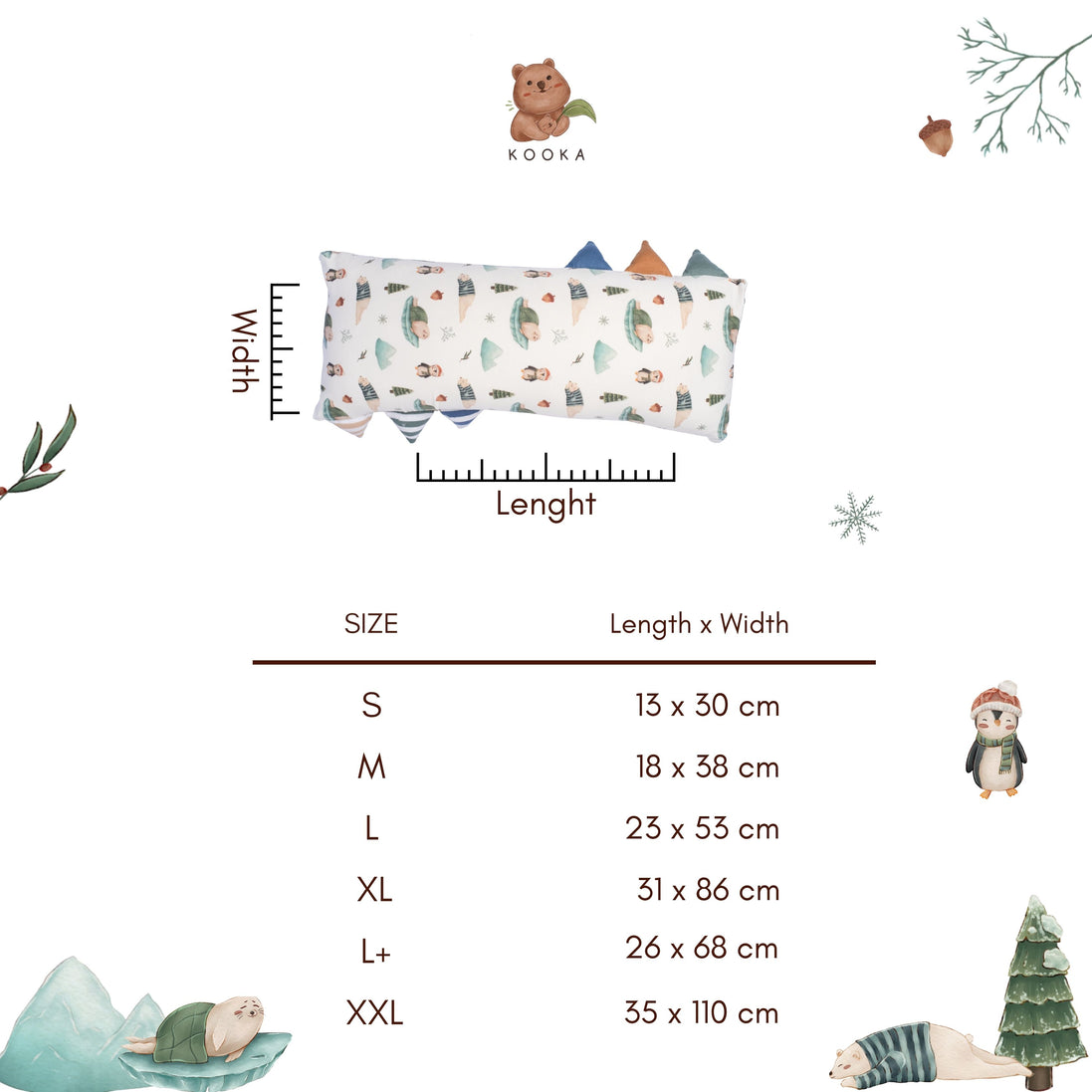BOLSTER SET | ARTIC WINTER | TENCEL™ BABY SINGAPORE