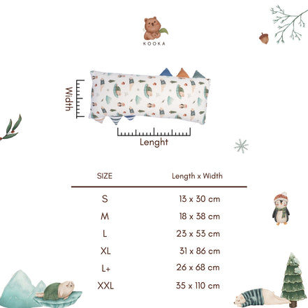 BOLSTER SET | ARTIC WINTER | TENCEL™ BABY SINGAPORE