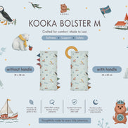MEDIUM BOLSTER SET  | ALL AROUND THE WORLD | TENCEL BABY BOLSTER SINGAPORE