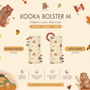 MEDIUM BOLSTER SET  | ALL AROUND THE WORLD | TENCEL BABY BOLSTER SINGAPORE
