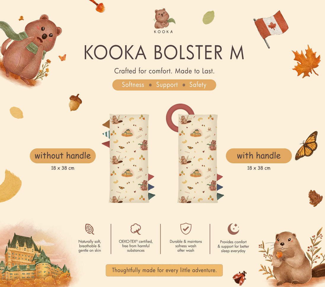 MEDIUM BOLSTER SET  | ALL AROUND THE WORLD | TENCEL BABY BOLSTER SINGAPORE