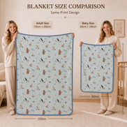 TENCEL™ Double Layer Blanket | WINTER IN ICELAND | TENCEL™ Blanket Singapore
