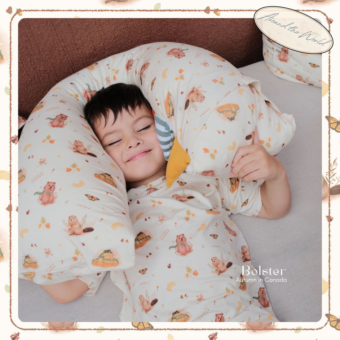 BOLSTER SET | AUTUMN IN CANADA | TENCEL™ BABY SINGAPORE