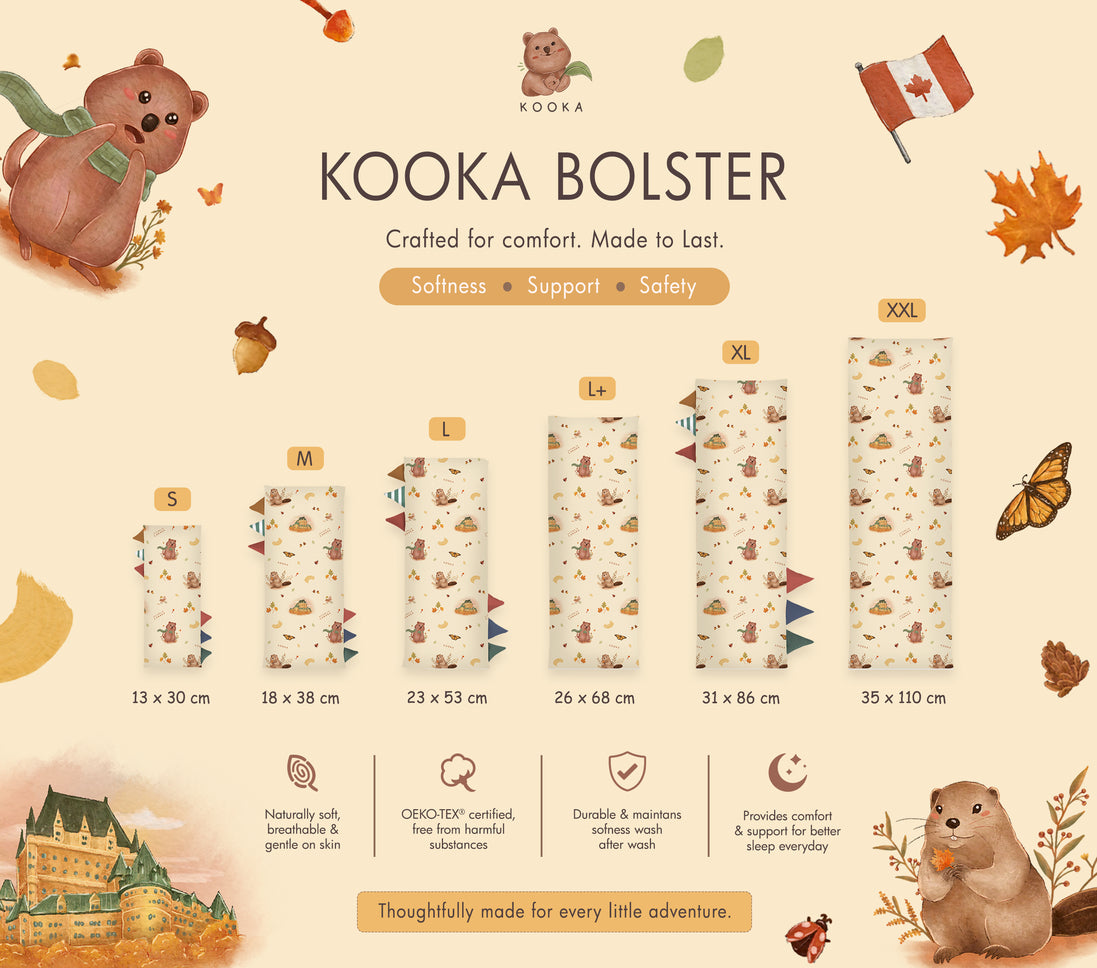 BOLSTER SET | AUTUMN IN CANADA | TENCEL™ BABY SINGAPORE