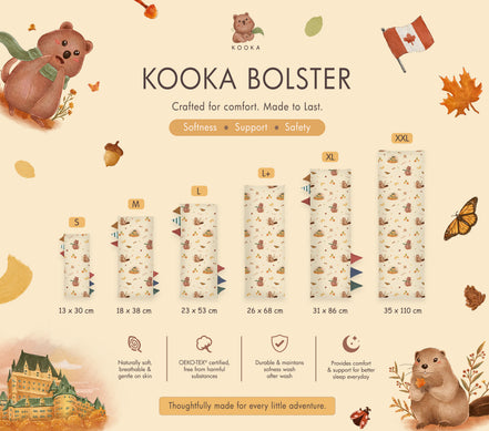 BOLSTER SET | AUTUMN IN CANADA | TENCEL™ BABY SINGAPORE
