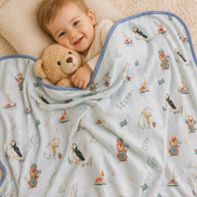 TENCEL™ Double Layer Blanket | WINTER IN ICELAND | TENCEL™ Blanket Singapore