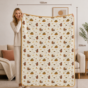 TENCEL™Double Layer Blanket | AUTUMN IN CANADA | TENCEL™ Blanket Singapore