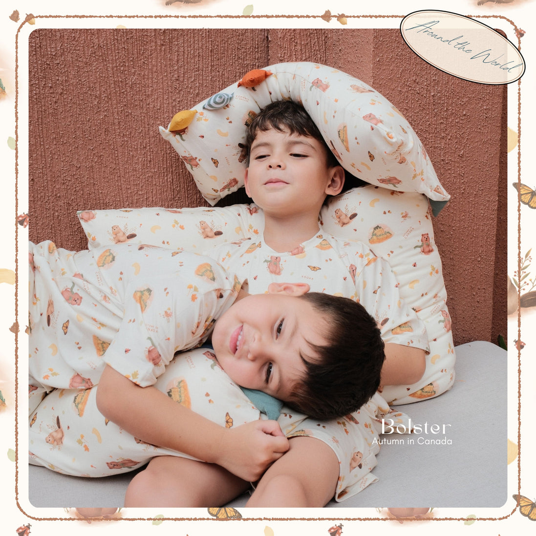 BOLSTER SET | AUTUMN IN CANADA | TENCEL™ BABY SINGAPORE