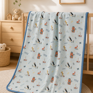 TENCEL™ Double Layer Blanket | WINTER IN ICELAND | TENCEL™ Blanket Singapore