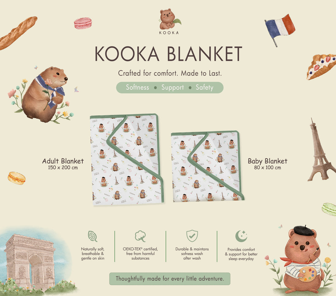 TENCEL™ Double Layer Blanket | SUMMER IN PARIS |TENCEL™Blanket Singapore