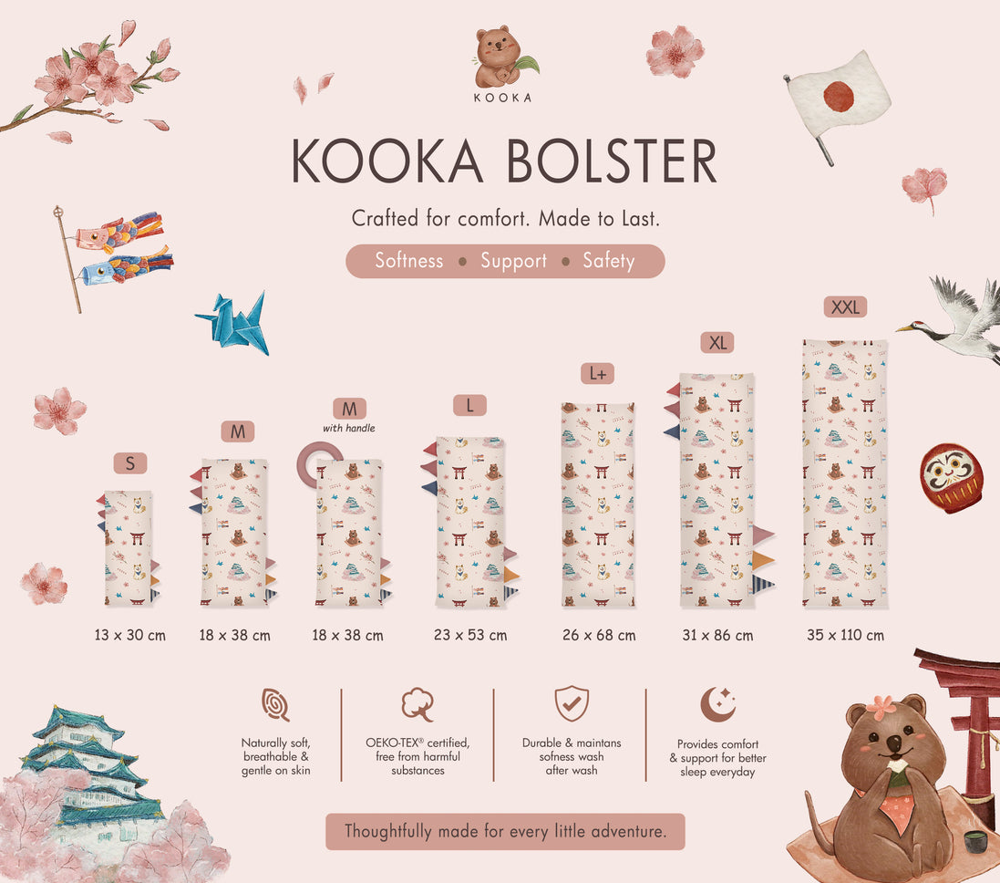 BOLSTER SET| SPRING IN JAPAN | TENCEL™ BABY SINGAPORE