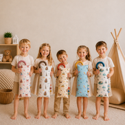 MEDIUM BOLSTER SET  | ALL AROUND THE WORLD | TENCEL BABY BOLSTER SINGAPORE
