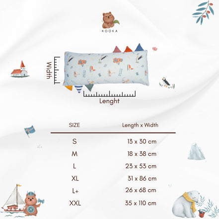 BOLSTER SET | WINTER IN ICELAND | TENCEL  BABY SINGAPORE