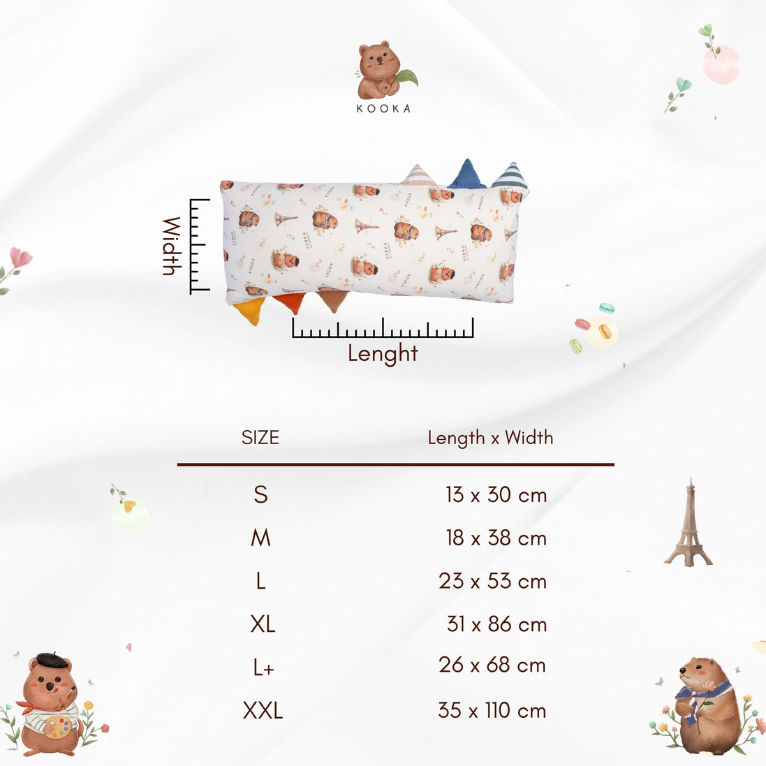 BOLSTER SET | SUMMER IN PARIS | TENCEL™ BABY SINGAPORE