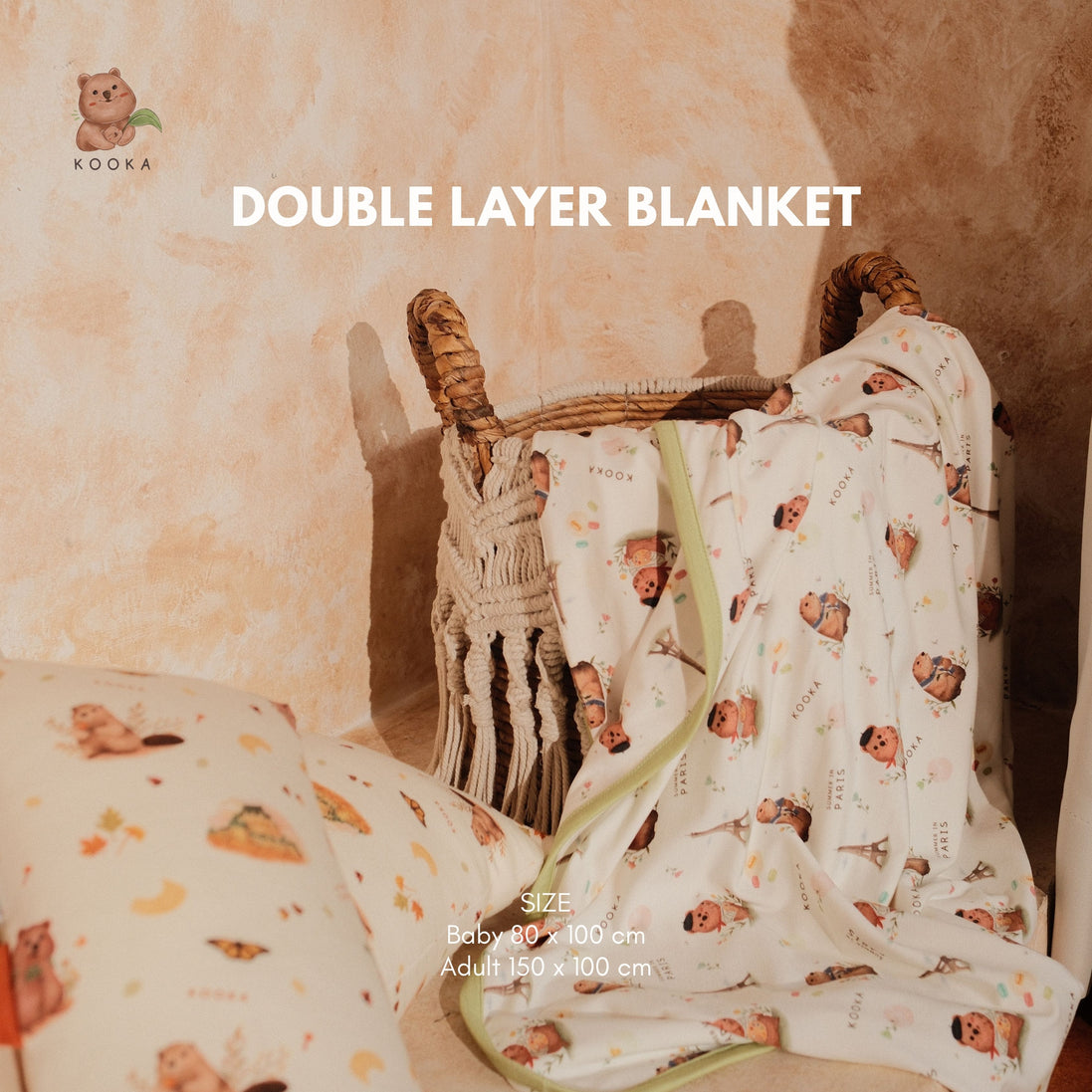 TENCEL™ Double Layer Blanket | SUMMER IN PARIS |TENCEL™Blanket Singapore