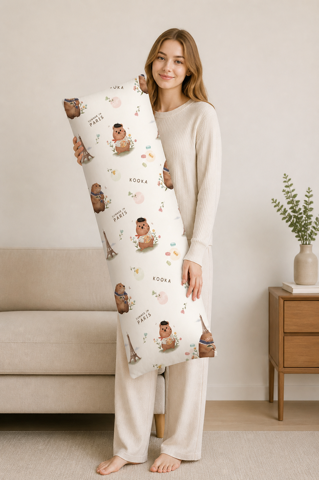 BOLSTER SET | SUMMER IN PARIS | TENCEL™ BABY SINGAPORE