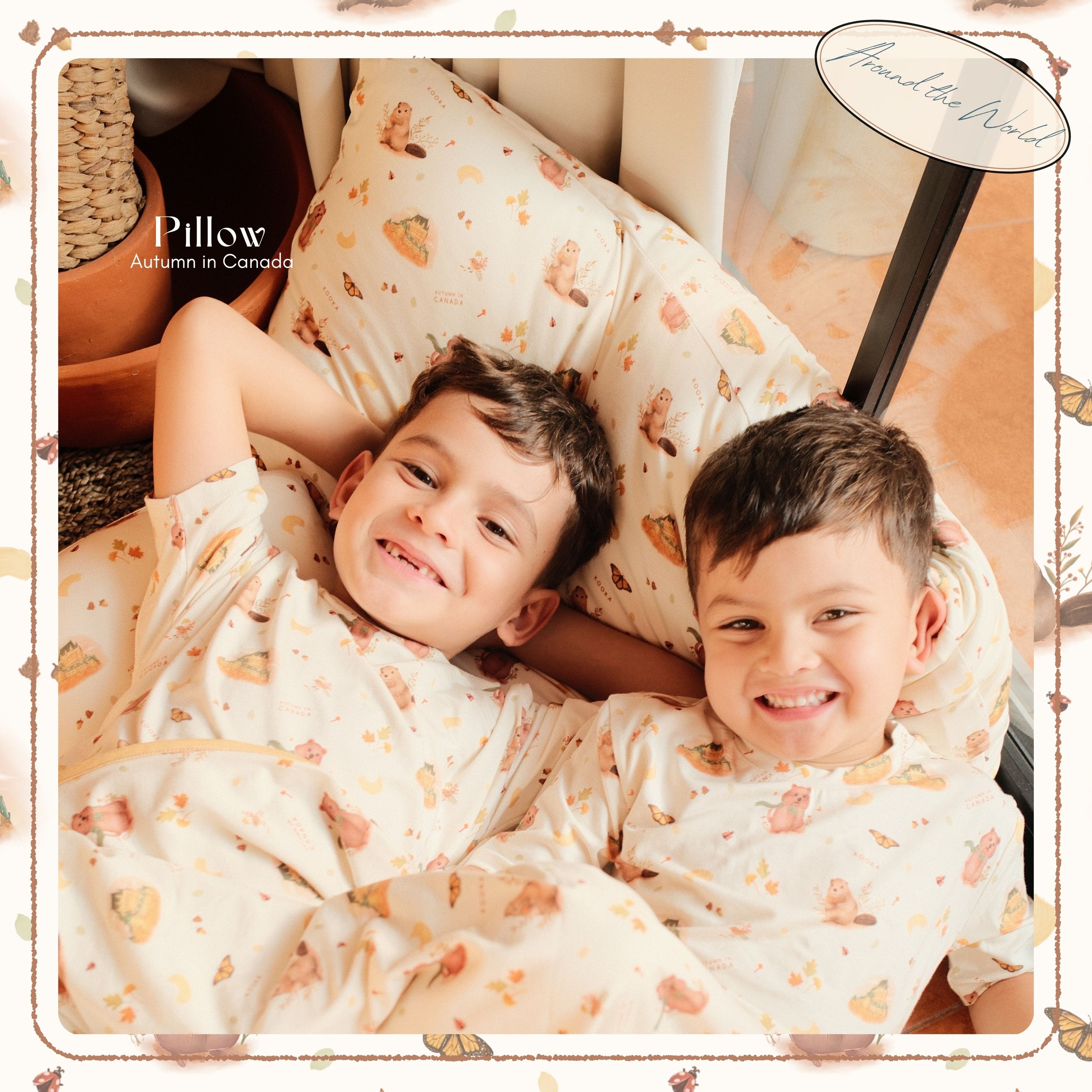 BOLSTER SET | AUTUMN IN CANADA | TENCEL™ BABY SINGAPORE