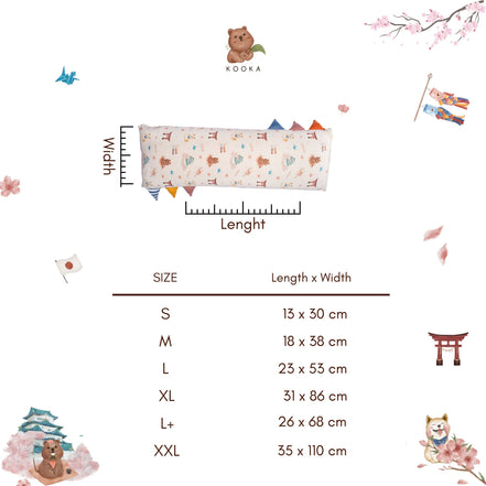 BOLSTER SET| SPRING IN JAPAN | TENCEL™ BABY SINGAPORE