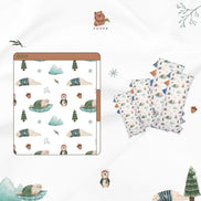 BOLSTER SET | ARTIC WINTER | TENCEL™ BABY SINGAPORE