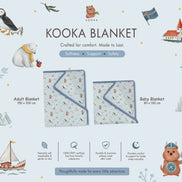 TENCEL™ Double Layer Blanket | WINTER IN ICELAND | TENCEL™ Blanket Singapore