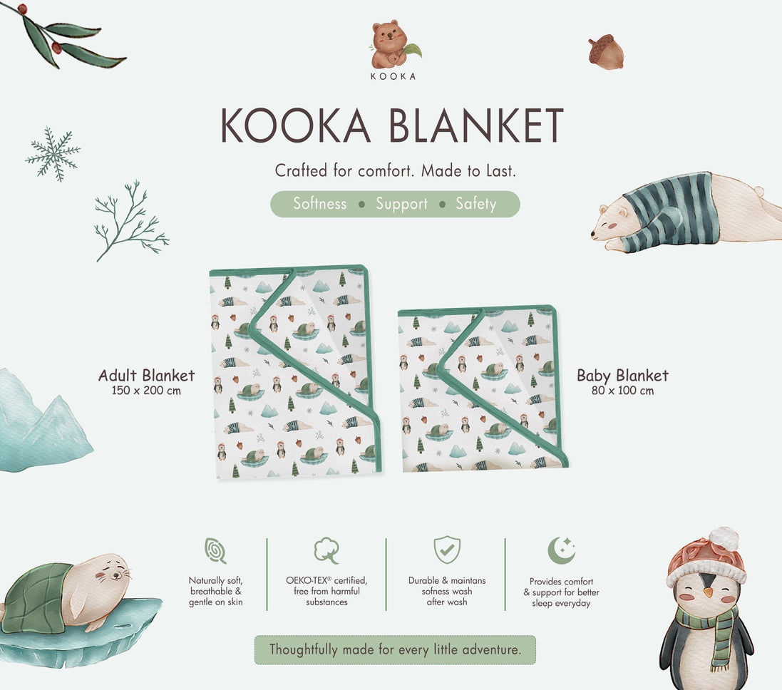 TENCEL™ Double Layer Blanket | ARTIC WINTER | TENCEL™ Blanket Singapore
