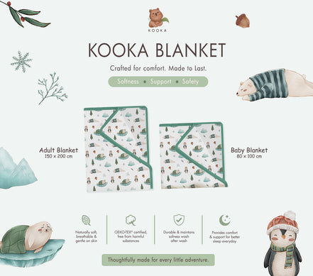 TENCEL™ Double Layer Blanket | ARTIC WINTER | TENCEL™ Blanket Singapore