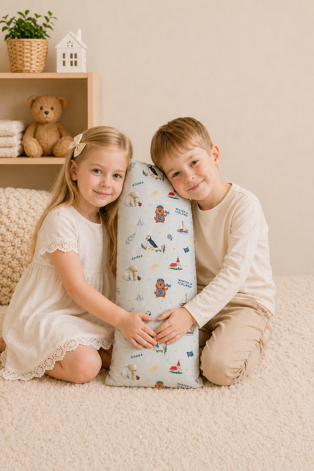 BOLSTER SET | WINTER IN ICELAND | TENCEL  BABY SINGAPORE