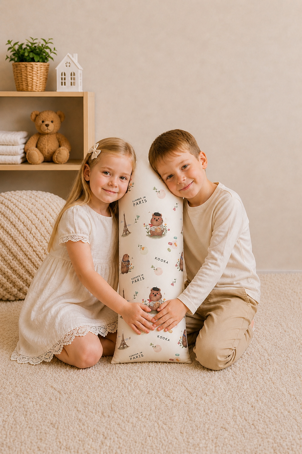 BOLSTER SET | SUMMER IN PARIS | TENCEL™ BABY SINGAPORE