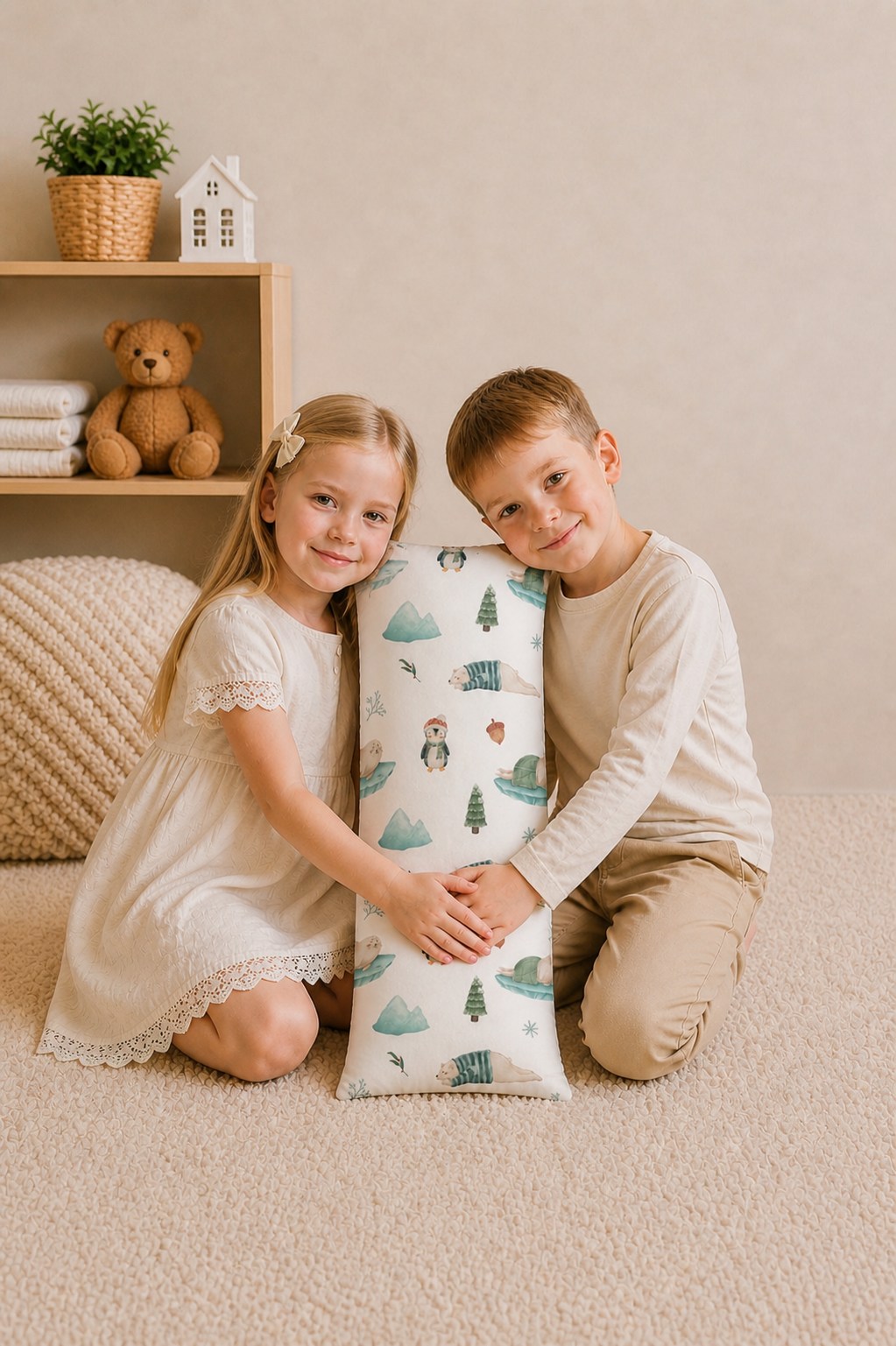 BOLSTER SET | ARTIC WINTER | TENCEL™ BABY SINGAPORE