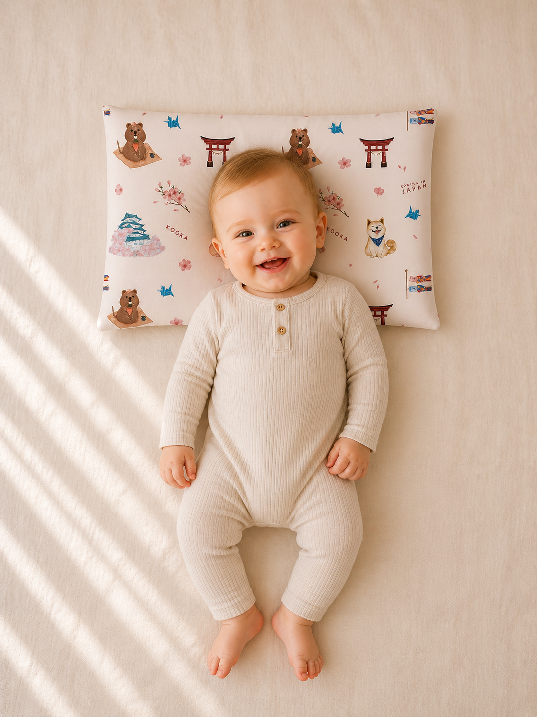 PILLOW SET | SPRING IN JAPAN | TENCEL BABY SINGAPORE
