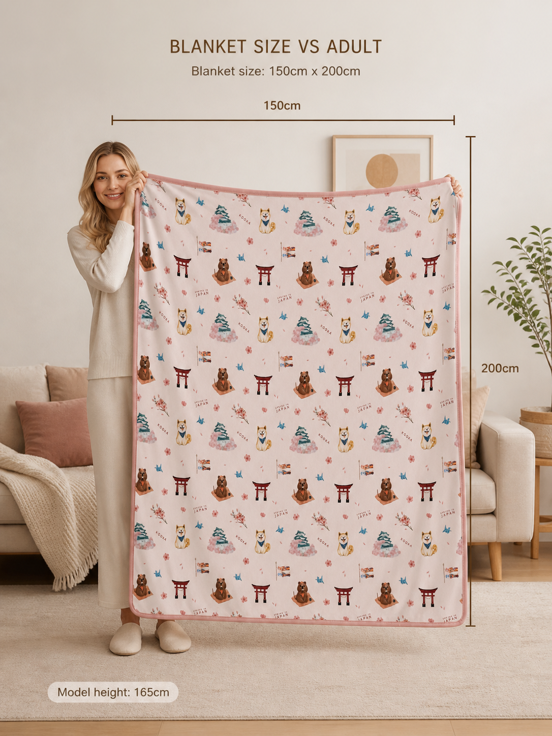 TENCEL™ Double Layer Blanket | SPRING IN JAPAN | TENCEL™ Blanket Singapore