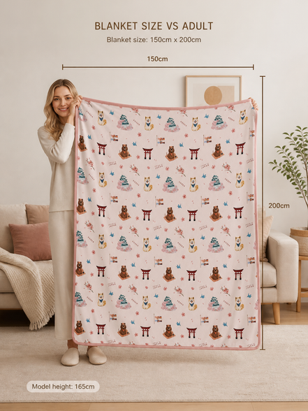 TENCEL™ Double Layer Blanket | SPRING IN JAPAN | TENCEL™ Blanket Singapore