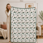 TENCEL™ Double Layer Blanket | ARTIC WINTER | TENCEL™ Blanket Singapore
