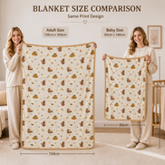 TENCEL™Double Layer Blanket | AUTUMN IN CANADA | TENCEL™ Blanket Singapore
